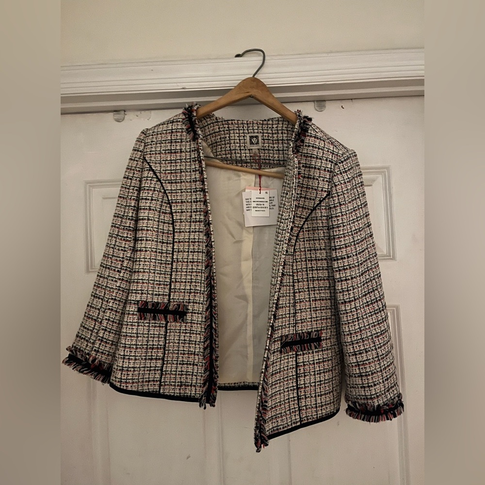NWT Anne Klein Open Jacket